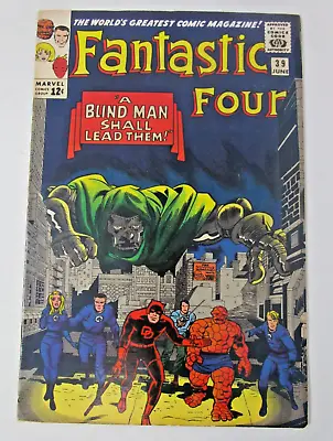 Buy Fantastic Four #39 1965 [FN+] Classic Dr Doom Daredevil Jack Kirby Cover • 256.27£