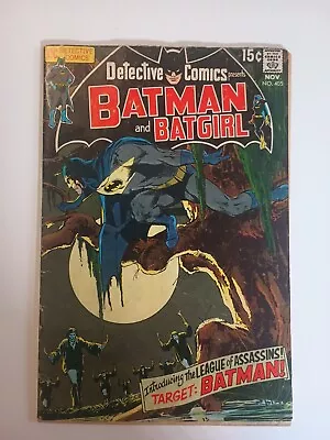 Buy Detective Comics (1937) #405 VG+ 4.5 1st League Of Assassins! Batman! DC Comics • 77.65£