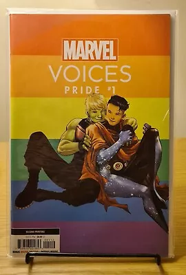 Buy Marvel Voices: Pride #1 - 2021 - 1st Cov Captain American - 2nd Print Variant NM • 10.80£