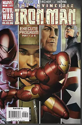 Buy INVINCIBLE IRON MAN (2005) #7 - Back Issue • 5.99£