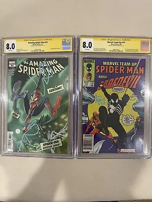 Buy Amazing Spider-Man 61 & Marvel Team-Up 141 CGC 8.0 Signed • 135.91£