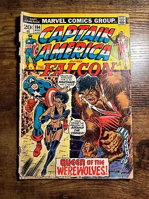 Buy Captain America #164 1973 Marvel Key Issue 1st App Nightshade • 5.82£