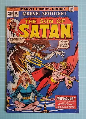 Buy Marvel Spotlight SON OF SATAN #18 Marvel Comics  OCT  1974  VG • 3.88£