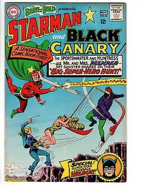 Buy Brave And The Bold #62 (1965) - Grade 6.0 - Starman Black Canary Gardner Fox Dc! • 46.60£