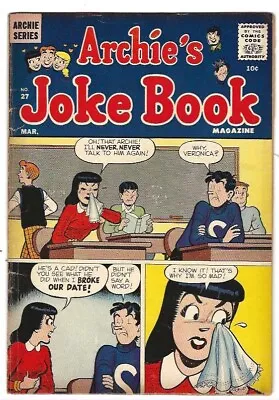 Buy 1957 Archie's Joke Book #27 • 27.14£