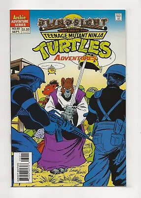 Buy Teenage Mutant Ninja Turtles Adventures #60 (1994) Archie Comics NM- 9.2 • 11.67£