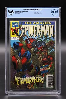 Buy Amazing Spider-Man (1963) #437 1st Print Cover A CBCS 9.6 Blue Label White Pages • 23.30£