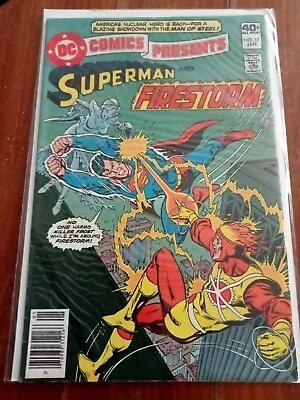 Buy DC Comics Presents #17 Superman & Firestorm Bronze Age Jan 1980 (FN+) • 3£