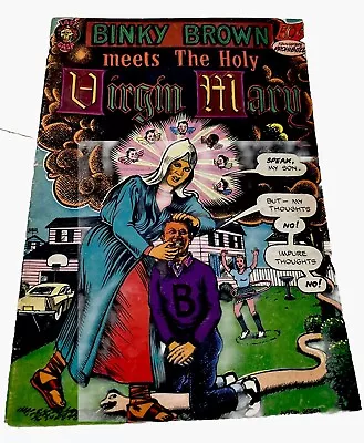 Buy Binky Brown Meets The Holy Virgin Mary Justin Green 1972 Underground Comix RARE • 23.30£