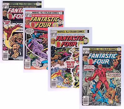 Buy Fantastic Four #181 182 183 184 (4 Comic Run) 1977 Marvel 7.5-4.0 (est) UK Price • 8.50£