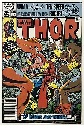Buy Thor #316 - Marvel Comics 1982 - FN/VF • 3.07£