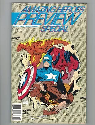 Buy Amazing Heroes Preview Special #170-aug.1989-early Todd Mcfarlane Cvr.art-f+ • 30.30£