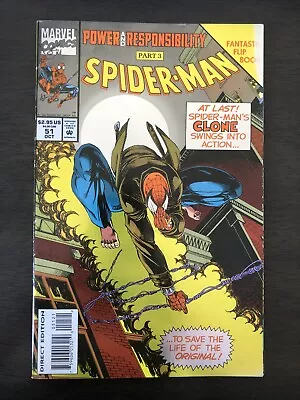 Buy Spider-man #51 1994 Foil Cover Flip Book • 6.50£