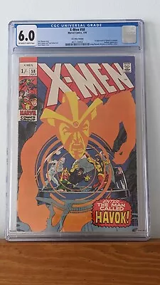 Buy Uncanny X-Men #58 - 1st Havok In Costume - CGC 6.0 • 250£