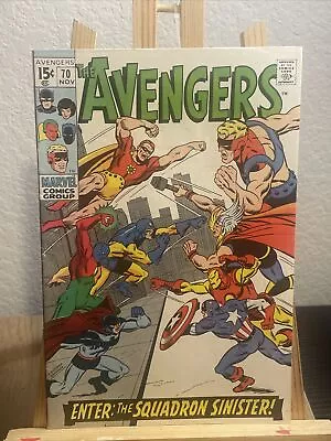 Buy AVENGERS #70 Marvel 1969, 1st Appearance SQUADRON SINISTER VF • 62.13£