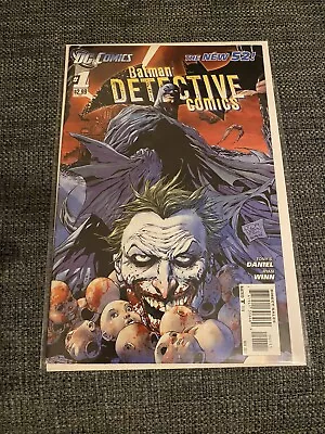 Buy Batman Detective Comics #1 1st Print (Vol 2, 2011) New 52 Joker Dollmaker DC • 5£