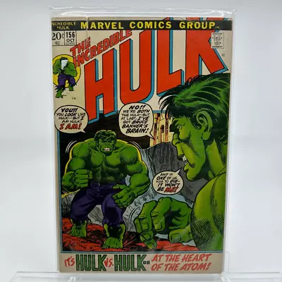 Buy Incredible Hulk #156 - Bronze Age Marvel's Green Goliath In Action! • 23.30£