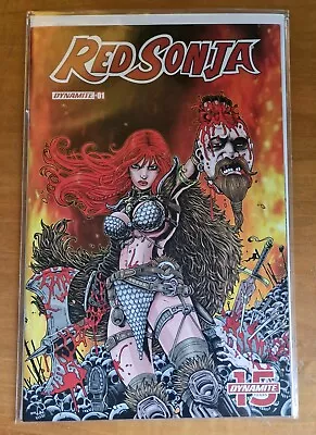 Buy Rare Red Sonja #1 1:5 Hauser Incentive Cover Dynamite (2019) • 5£