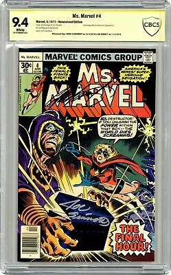Buy Ms. Marvel #4 CBCS 9.4 Newsstand SS 1977 19-476BAFE-031 • 276.19£