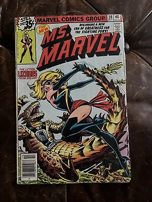 Buy Ms.Marvel #20 (1978) 1st App Black Suit!!! • 4.82£