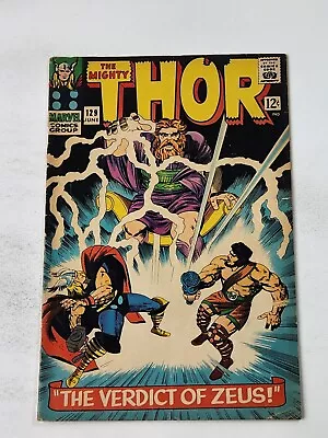 Buy The Mighty Thor 129 1st App Ares Hermes Hera Dionysius In Marvel Silver Age 1966 • 50.56£