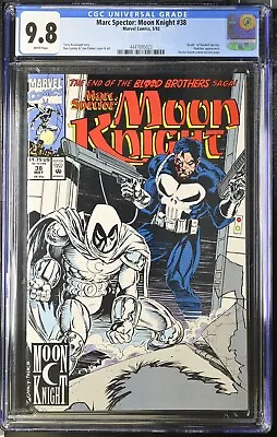 Buy Marc Spector: Moon Knight #38 (Marvel 1992) - CGC 9.8 Garney Palmer Punisher • 54.45£