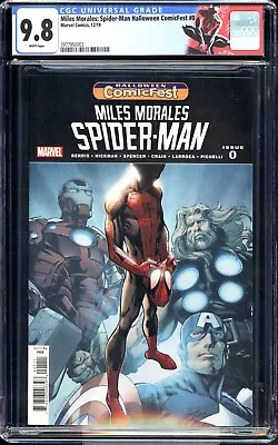 Buy Miles Morales Spider-Man Halloween ComicFest #0 CGC 9.8 Reprints 1st Miles App! • 97.08£