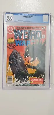 Buy Weird War Tales Cgc Grade 9.0 Super Rare #68 Oct 1978  Only Graded Comic Here 68 • 217.61£