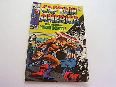 Buy Captain America  #121  Jan 1970  **marvelous Reader Copy**  Complete  Very Good+ • 7.73£