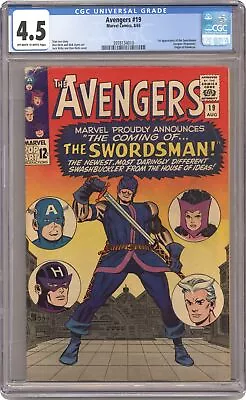 Buy Avengers #19 CGC 4.5 1965 3978134010 • 104.84£