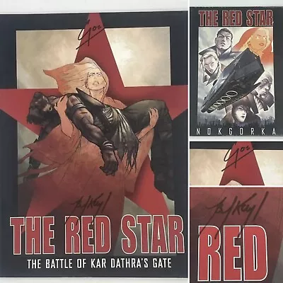 Buy The Red Star TPB Vol 1 SIGNED Or Vol 2 Tales Of The Ninja Warriors Tales Of Jedi • 19.41£