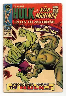Buy Tales To Astonish #91 FR/GD 1.5 1967 • 20.23£