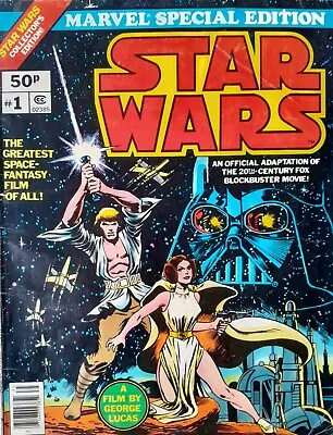 Buy MARVEL SPECIAL EDITION STAR WARS  No. 1  Cc 02385 Rare Vintage UK Comic V.G.C. • 68£