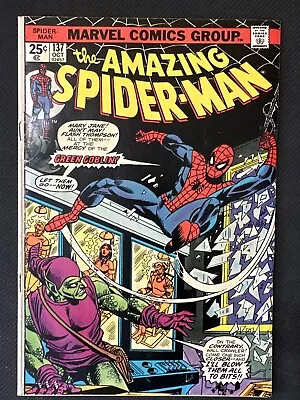 Buy The Amazing Spider-Man #137 (Marvel, October 1974) • 21.75£