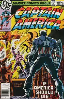 Buy Captain America (1st Series) #231 (Mark Jewelers) FN; Marvel | Roger McKenzie - • 31.83£