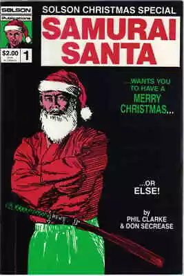 Buy Solson Christmas Special #1 FN; Solson | Jim Lee Samurai Santa - We Combine Ship • 81.53£