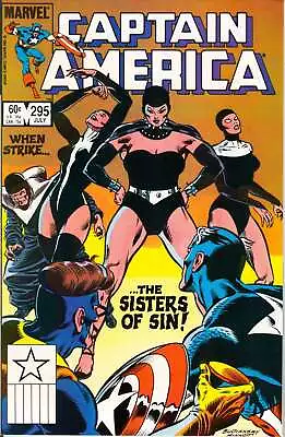 Buy Captain America (1st Series) #295 FN; Marvel | J.M. DeMatteis - We Combine Shipp • 4.64£