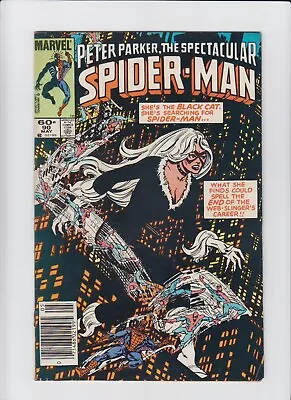Buy The Spectacular Spider-Man #90 - Second Black Suit, Newsstand! (7.0/7.5) 1984 • 15.70£