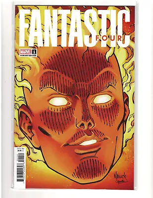Buy Fantastic Four (Volume 6) #1 Nauck Human Torch Variant 9.6 • 18.63£