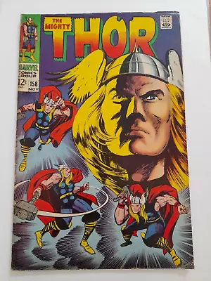 Buy Thor #158 Nov 1968 VGC/FINE 5.0 Origin Of Dr. Donald Blake/Thor Retold • 19.99£