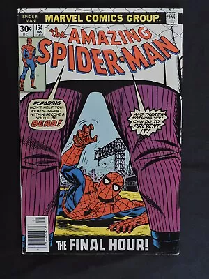Buy Amazing Spider-Man Comic Book No 164 (1977) VF-/FN+  Kingpin   Deadline!  • 7.73£