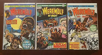 Buy Werewolf By Night Lot 11, 12 & 37 1972 3rd Appearance Moon Knight 5.5-6.5 Range • 77.65£