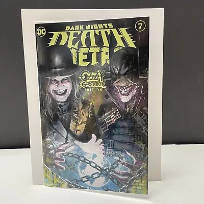 Buy Dark Nights Death Metal #7 Spanish Televisa Foil Exclusive Ozzy Ozbourne NM • 34.94£