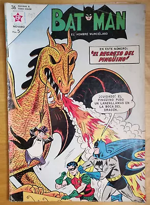Buy Batman #155 - Spanish Mexican Ed. - 1st Silver Age App Penguin Key Foreign • 131.25£