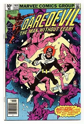 Buy Daredevil #169N Newsstand Variant VF/NM 9.0 1981 • 155.32£
