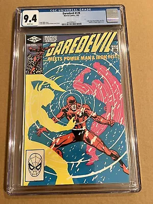 Buy Daredevil #178 CGC 9.4 NM 1982 1st Team-up With Power Man Luke Cage & Iron Fist • 38.05£