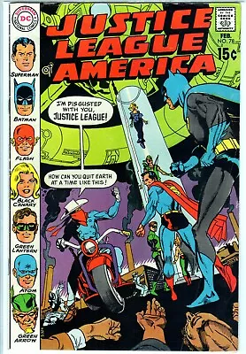 Buy Justice League Of America #78 - Dc 1970 - Fn+ (6.5) - Bagged Boarded • 18.55£