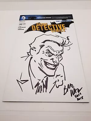 Buy Batman Detective Comics #20 Brad Waid SDCC 2015 Drawing Cover • 27.18£