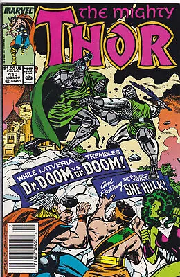 Buy Thor (Mighty) #410, Vol. 1 (1966-1996, 2009-2011) Marvel Comics, Newsstand • 5.57£