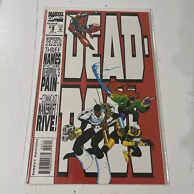 Buy Deadpool: The Circle Chase #3 (Marvel Comics 1993) VF/NM • 5.82£
